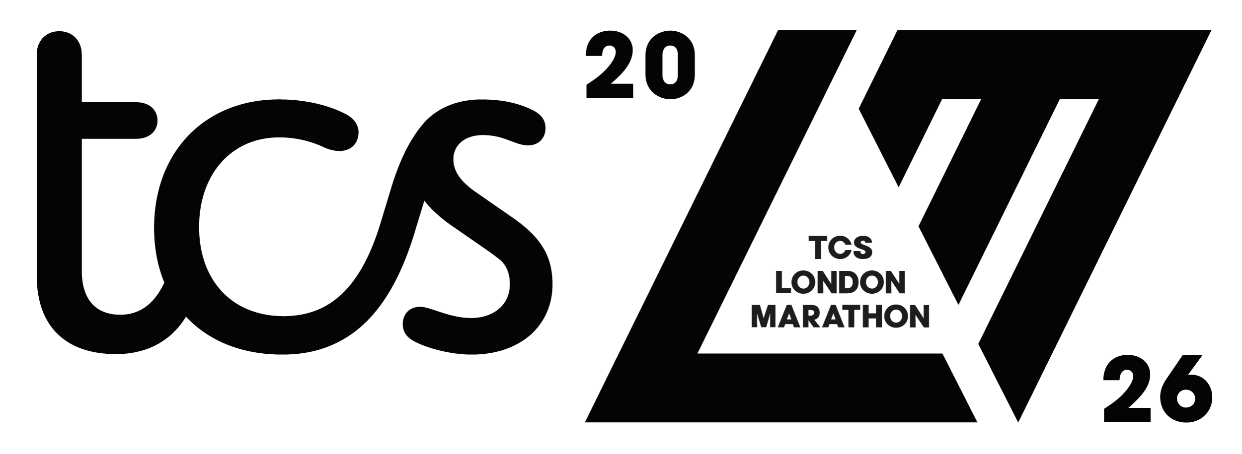 Logo Maratona di Londra 2026 TCS London Marathon Logo