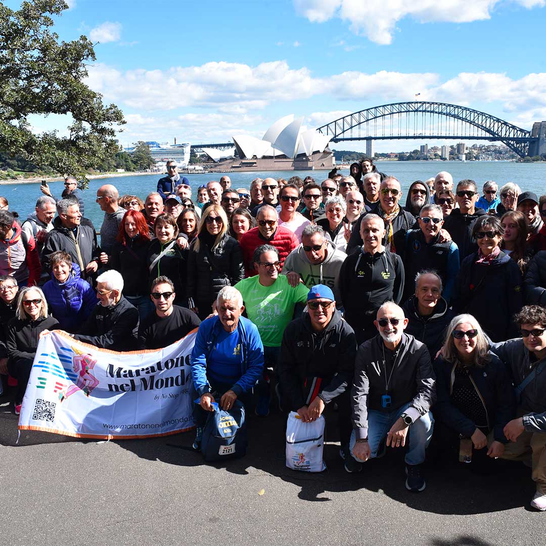 Gruppo di Maratone nel Mondo alla maratona di Sydney