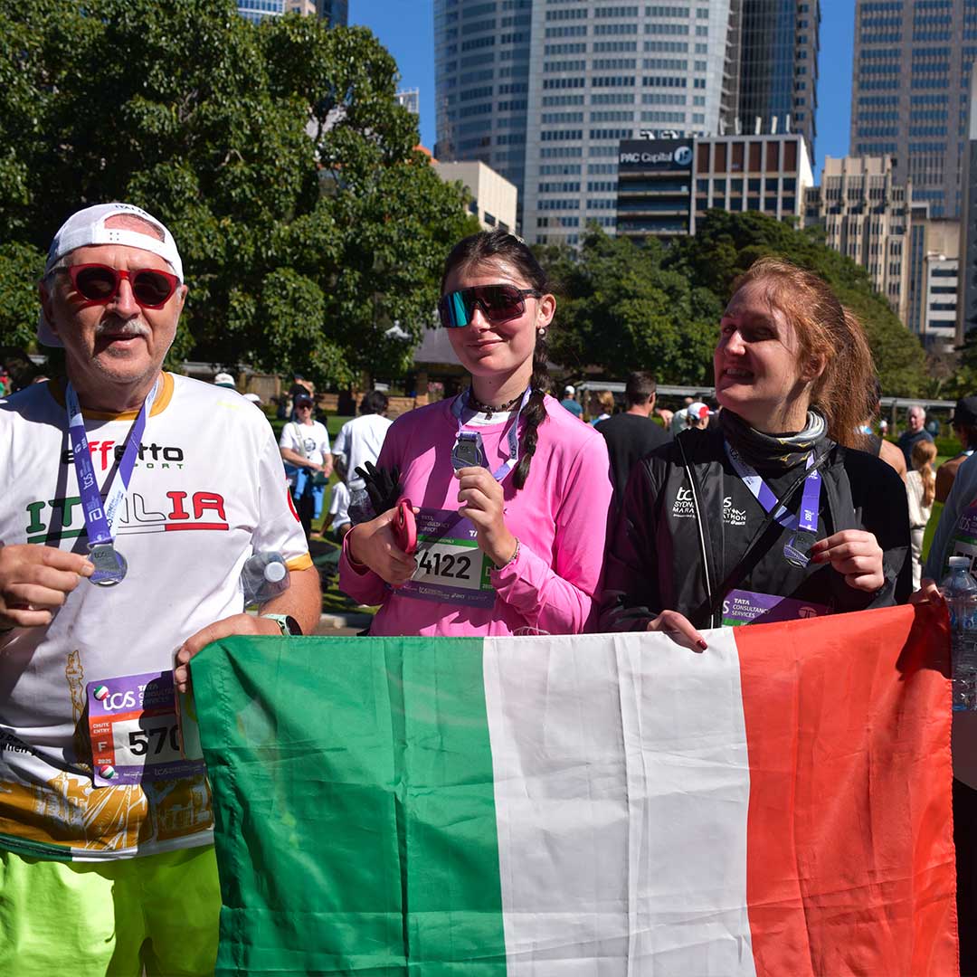 Gruppo di Maratone nel Mondo alla maratona di Sydney