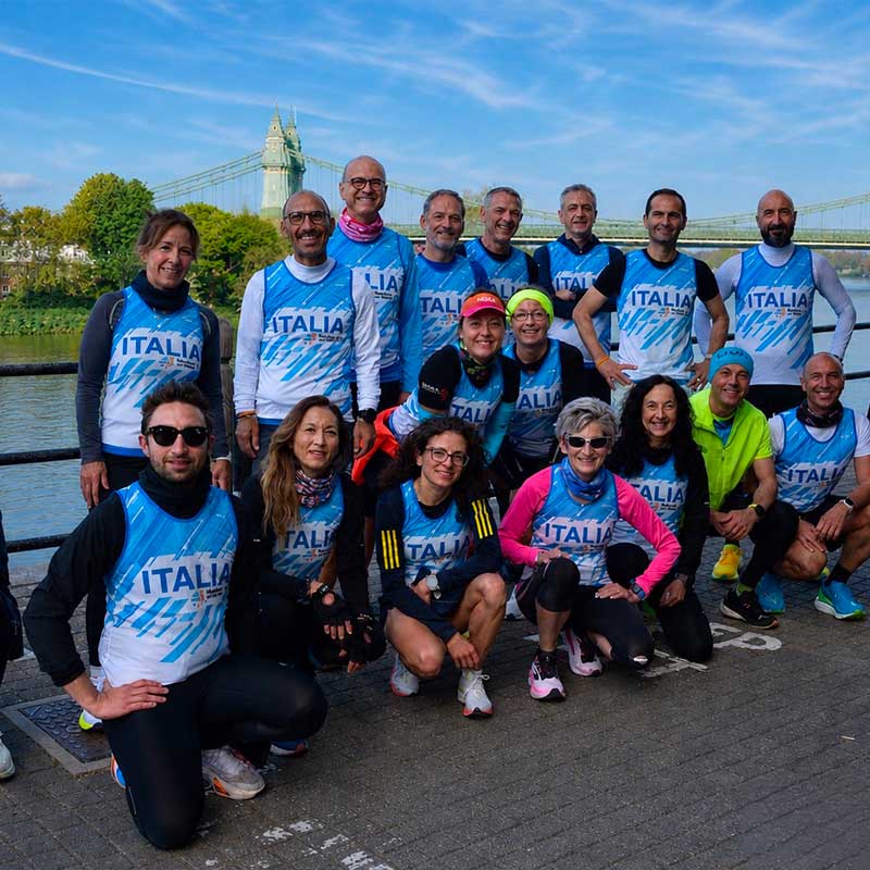 Londra 2026 - il gruppo di Maratone nel Mondo