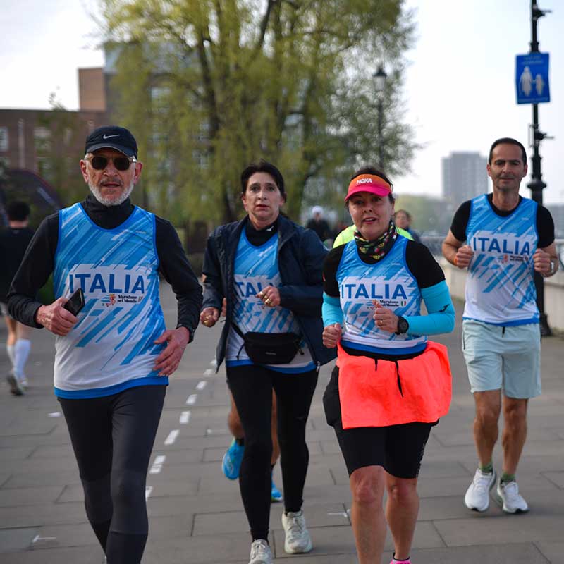 Londra 2026 - i maratoneti di Maratone nel Mondo