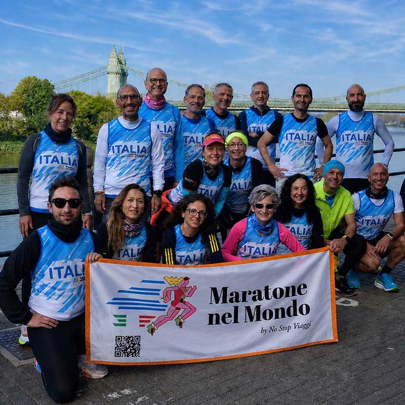 Londra 2026 - il gruppo di Maratone nel Mondo