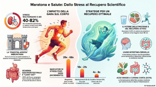 Maratona e Salute: dallo stress al recupero scientifico
