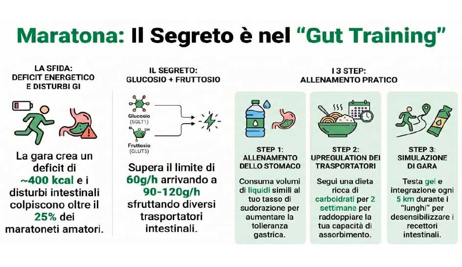 Maratona: il segreto è nel Gut Training Maratona: il segreto è nel Gut Training